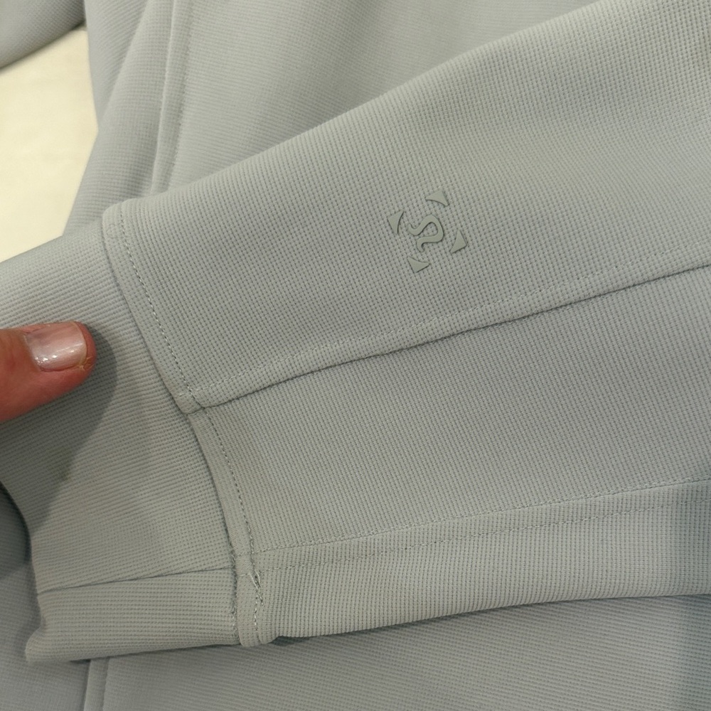 lululemon athletica Light Gray Full-Zip Jacket - Picture 3 of 7